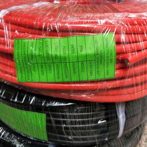 Dongguan factory battery silicone wire cable 6awg flexible tinned stranded copper cable 600v